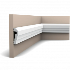 Молдинг гибкий Orac Decor P7070F Полиуретан 2000*74*22 мм
