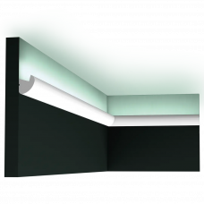 Карниз для скрытого освещения Orac Decor CX188 Дюрополимер 2000*34*30 мм